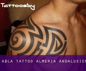 Abla tattoo (Almería, Andalusien)