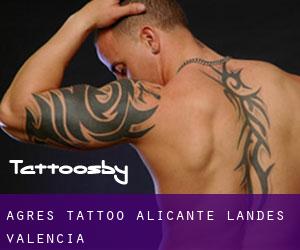 Agres tattoo (Alicante, Landes Valencia)
