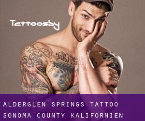 Alderglen Springs tattoo (Sonoma County, Kalifornien)