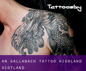 An Gallanach tattoo (Highland, Scotland)