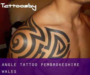 Angle tattoo (Pembrokeshire, Wales)