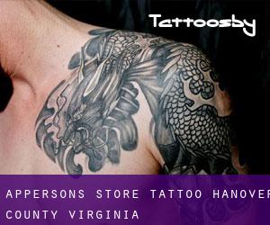 Appersons Store tattoo (Hanover County, Virginia)