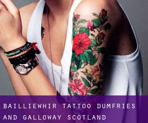 Bailliewhir tattoo (Dumfries and Galloway, Scotland)