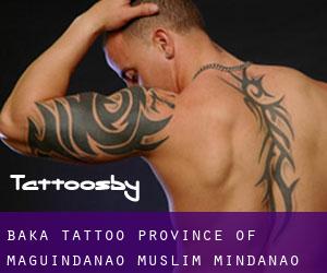 Baka tattoo (Province of Maguindanao, Muslim Mindanao)