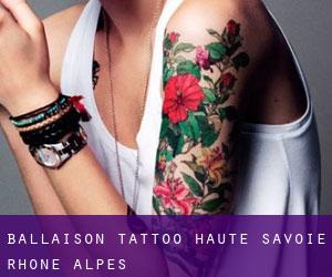 Ballaison tattoo (Haute-Savoie, Rhône-Alpes)