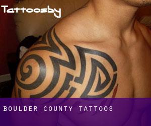 Boulder County tattoos