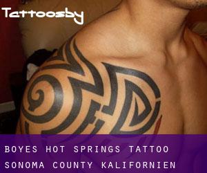 Boyes Hot Springs tattoo (Sonoma County, Kalifornien)