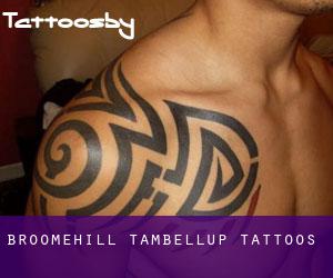 Broomehill-Tambellup tattoos