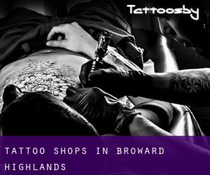 Tattoo Shops in Broward Highlands
