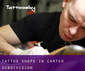 Tattoo Shops in Carter Subdivision