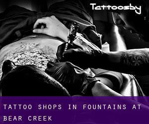Tattoo Shops in Fountains at Bear Creek