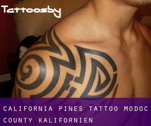 California Pines tattoo (Modoc County, Kalifornien)
