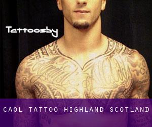 Caol tattoo (Highland, Scotland)