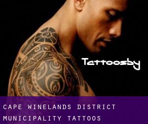 Cape Winelands District Municipality tattoos