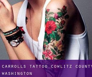 Carrolls tattoo (Cowlitz County, Washington)