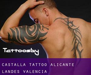 Castalla tattoo (Alicante, Landes Valencia)