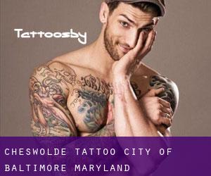 Cheswolde tattoo (City of Baltimore, Maryland)