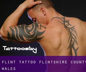 Flint tattoo (Flintshire County, Wales)
