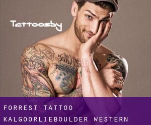 Forrest tattoo (Kalgoorlie/Boulder, Western Australia)