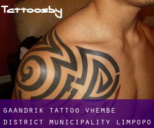 Gaandrik tattoo (Vhembe District Municipality, Limpopo)