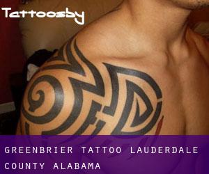 Greenbrier tattoo (Lauderdale County, Alabama)
