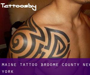 Maine tattoo (Broome County, New York)