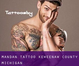 Mandan tattoo (Keweenaw County, Michigan)