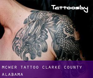 McWer tattoo (Clarke County, Alabama)