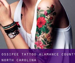 Ossipee tattoo (Alamance County, North Carolina)