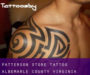 Patterson Store tattoo (Albemarle County, Virginia)