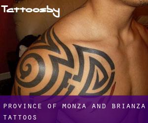 Province of Monza and Brianza tattoos