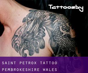 Saint Petrox tattoo (Pembrokeshire, Wales)