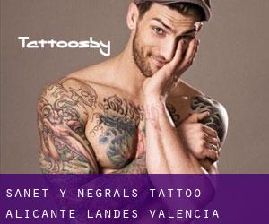 Sanet y Negrals tattoo (Alicante, Landes Valencia)