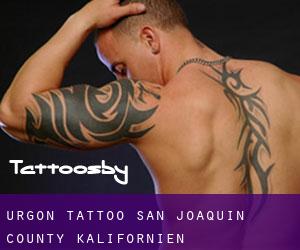 Urgon tattoo (San Joaquin County, Kalifornien)
